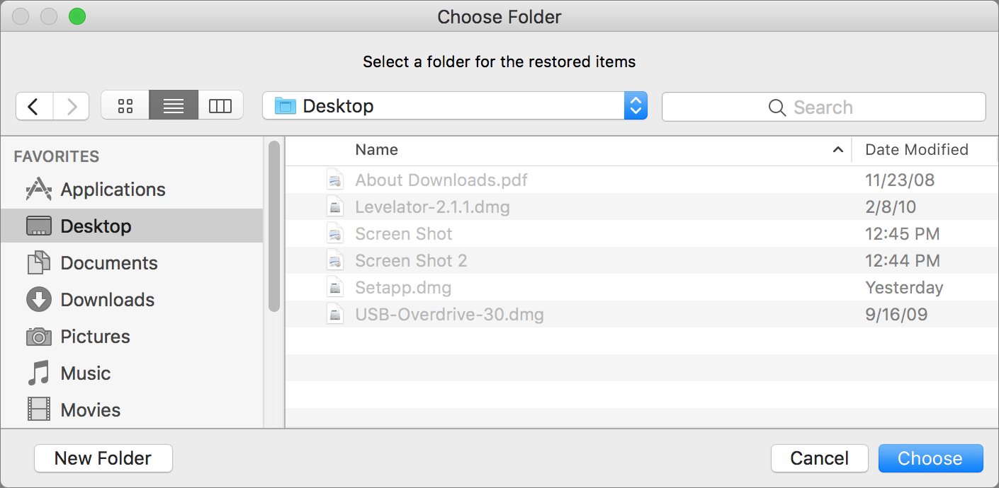 mac program for restoring files